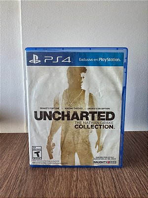 Uncharted The Nathan Drake Collection PS4 Mídia Física (Usado)