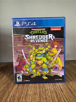 Teenage Mutant Ninja Turtles ShreddeR's Revenge PS4 Mídia Física (Usado)