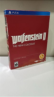 Wolfenstein 2 Collector´s Edition PS4 Mídia Física (Usado)