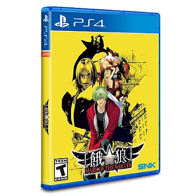 Garou Mark Of The Wolves PS4 Mídia Física Lacrado