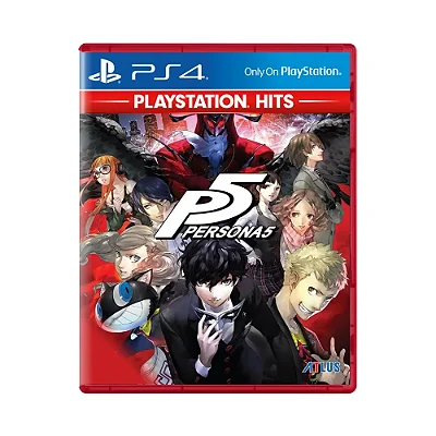 Persona 5 Playstation Hits PS4 Mídia Física Lacrado