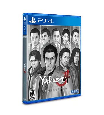 Yakuza 4 Remastered PS4 Mídia Física Lacrado