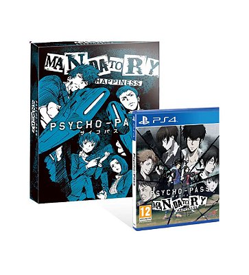 Psycho Pass Mandatory Happiness Limited Edition PS4 Mídia Física Lacrado