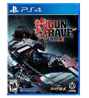 Gungrave Gore Day One Edition PS4 Mídia Física Lacrado