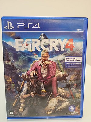 Far Cry 4 PS4 Mídia Física (Usado)