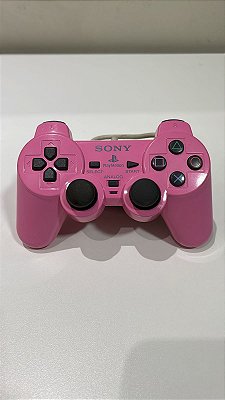Controle Playstation 2 Dualshock 2 Pink - Dualshock 3 (Usado)