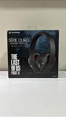 Headset New Gold Edição Limitada The Last Of Us Parte 2 (Usado)