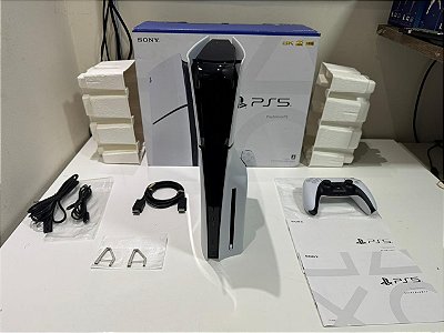 Console Sony Playstation 5 Slim Com Leitor - PS5 Slim Com Leitor