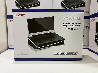 Monitor Portátil 4K 60Hz Para PS5 Slim G-Story GS140PU - Monitor para PS5