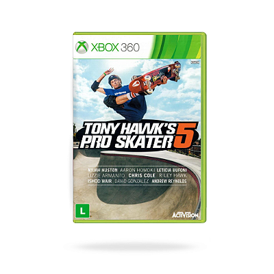 Tony Hawk's Pro Skater 5 Xbox 360 Original Mídia Física Lacrado