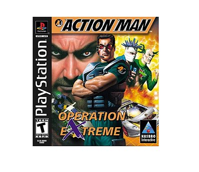 Action Man Operation Extreme PS1 Original Novo Lacrado