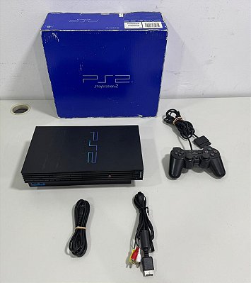 Console Playstation 2 Fat Americano Travado SCPH-30001 - PS2 FAT Detalhes
