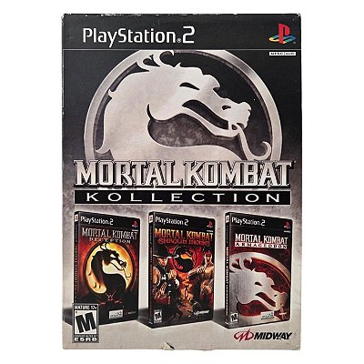 Mortal Kombat Collection PS2 Original Americano (Usado)