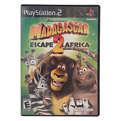 Madagascar Escape Africa 2 PS2 Original Americano (Usado)