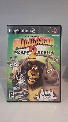 Madagascar Escape  Africa 2 PS2 Original Americano (Usado)
