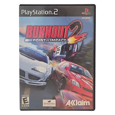 Burnout Point OF Impact 2 PS2 Original Americano (Usado)