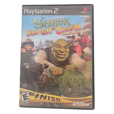 Shrek Smash Crash Racing PS2 Original Americano (Usado)