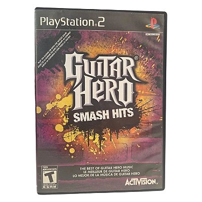 Guitar Hero Smash Hits PS2 Original Americano (Usado)