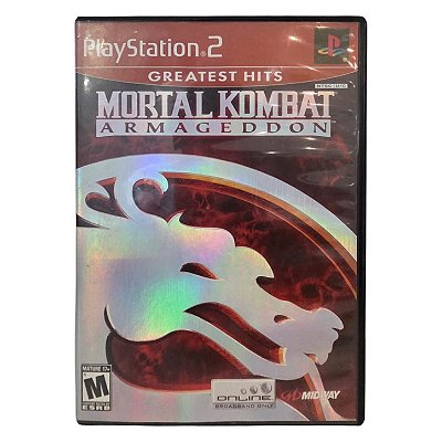 Mortal Kombat Armageddon GH PS2 Original Americano (Usado)