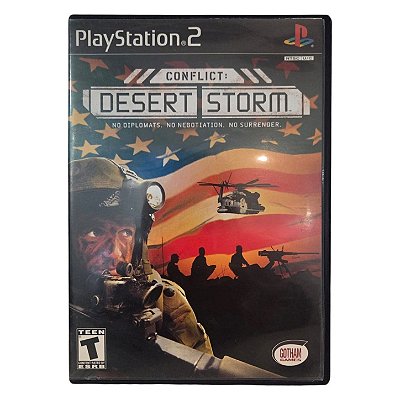 Conflict Desert Storm PS2 Original Americano (Usado)