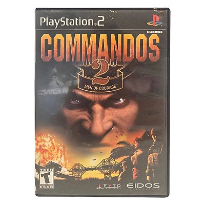 Commandos 2 : Men Of Courage PS2 Original Americano (Usado)