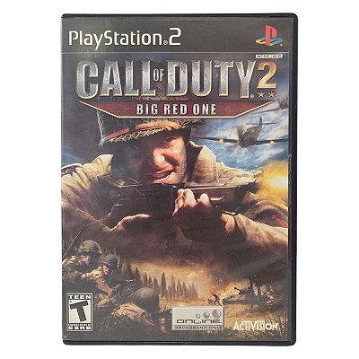 Call of Duty 2 Big Red One PS2 Original Americano (Usado)
