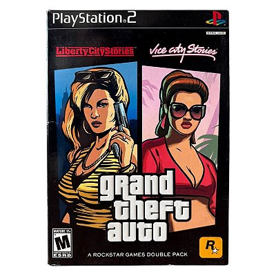 Grand Theft Auto - GTA Double Pack PS2 Original Americano (Usado)