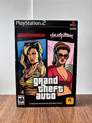 Grand Theft Auto - GTA Double Pack PS2 Original Americano (Usado)
