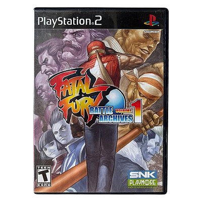 Fatal Fury Battle Archives Vol 1 PS2 Original Americano (Usado)
