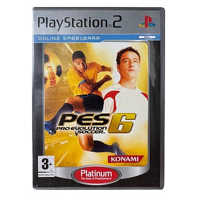 Pro Evolution Soccer 6 Platinum PS2 Original Europeu (Usado)