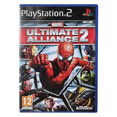 Marvel Ultimate Alliance 2 PS2 Original Europeu (Usado)