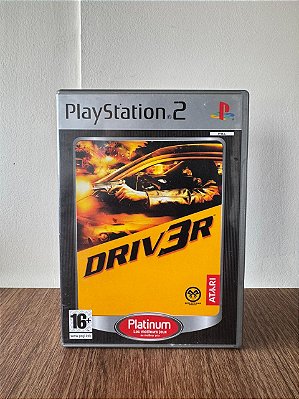 Driver 3 Platinum PS2 Original Europeu (Usado)