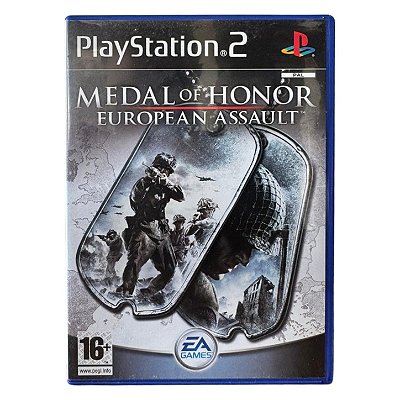 Medal Of Honor European Assault PS2 Original Europeu (Usado)