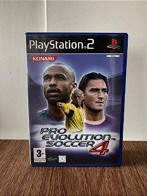 Pro Evolution Soccer 4 PS2 Original Europeu (Usado)