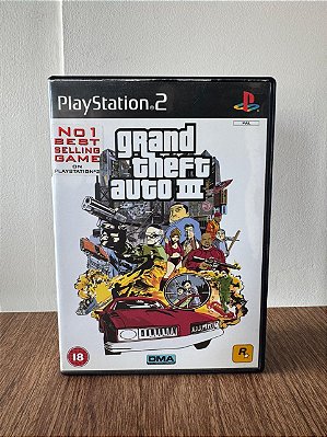 Grand Theft Auto - GTA 3 PS2 Original Europeu (Usado)