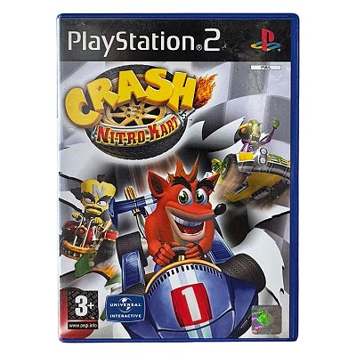 Crash Nitro Kart PS2 Original Europeu (Usado)