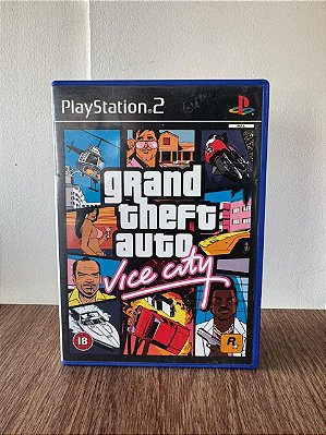 Grand Theft Auto - GTA Vice City PS2 Original Europeu (Usado)