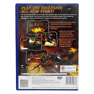 Ghost Rider PS2 Original Europeu (Usado)