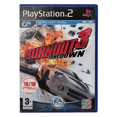 Burnout 3 Takedown PS2 Original Europeu (Usado)