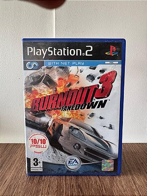 Burnout 3 Takedown PS2 Original Europeu (Usado)