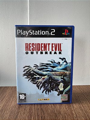 Resident Evil Outbreak PS2 Original Europeu (Usado)