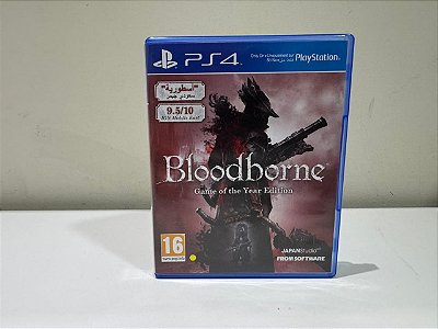 Bloodborne Game Of The Year Edition PS4 Mídia Física (Usado)