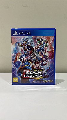 Marvel VS Capcom Fighting Collectione PS4 Mídia Física (Usado)