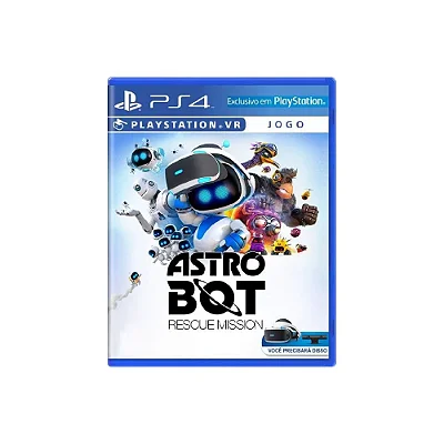 Astro Bot Rescue Mission PS4 Mídia Física Lacrado