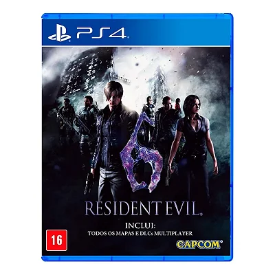 Resident Evil 6  PS4 Mídia Física Lacrado