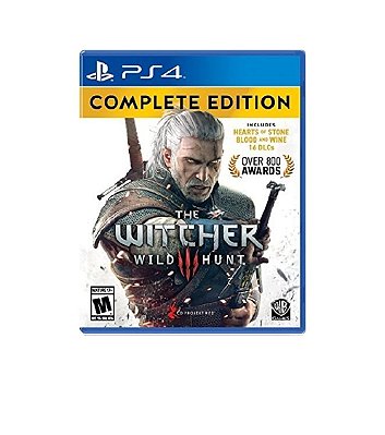 The Witcher Wild Hunt 3 Complete Edition PS4 Mídia Física Lacrado