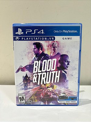 Blood Truth PS4 Mídia Física (Usado)