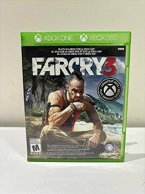Far Cry 3 Xbox One e Xbox 360 Mídia Física (Usado)