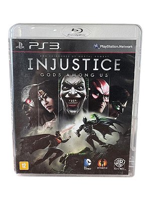 Injustice Gods Among Us PS3 Mídia Física (Usado)