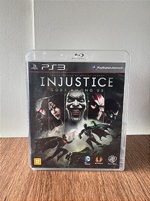 Injustice Gods Among Us PS3 Mídia Física (Usado)